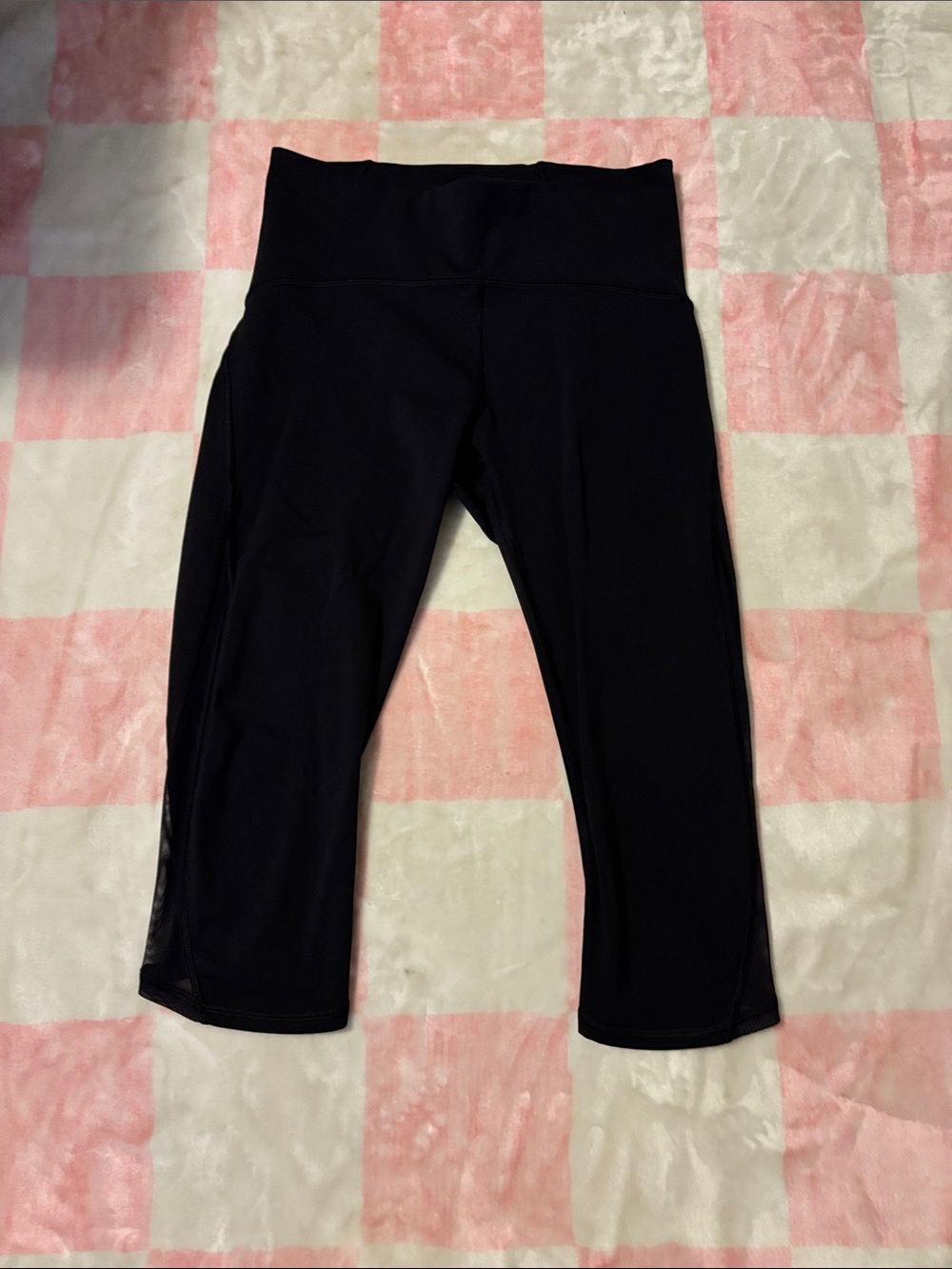lululemon athletica Girls Black Capri Leggings